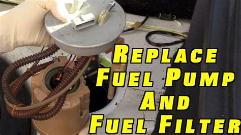 fuel pump filter replacement cost|aftermarket fuel filter install.